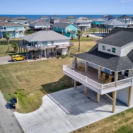Walk To Beach, King Bed, Golf Cart, Sea The Light Bolivar Peninsula Exterior foto